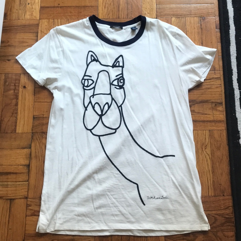 Scotch & Soda Camel tee
